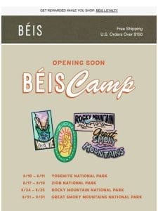 Meet us at BÉIS CAMP