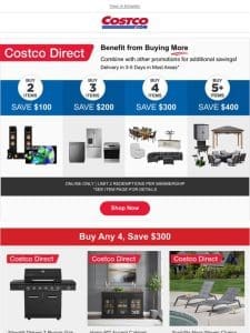 Mix， Match and SAVE with Costco Direct!