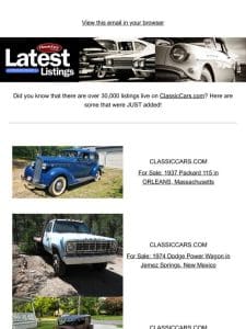 More classic cars from ClassicCars.com!