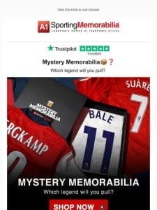 Mystery Memorabilia is HERE! ❓