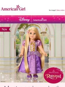 NEW: Disney Princess Rapunzel doll