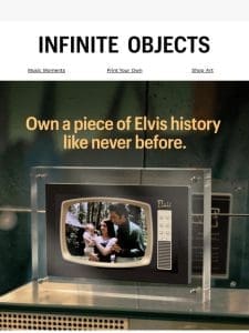 NEW: Elvis™ Home Movies Video Print