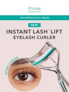 NEW + IMPROVED: Instant Lash™ Lift Eyelash Curler