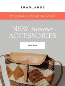 ?? NEW SUMMER ACCESSORIES ??