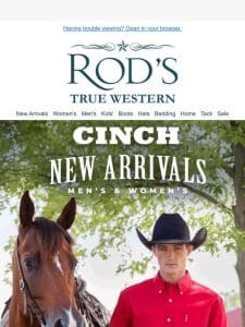 NEW Timeless Style Shirts from Cinch