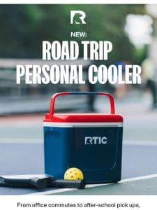 NEW， Locker-Ready Personal Hard Coolers