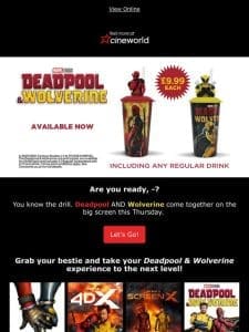 NOT A JOKE – Deadpool & Wolverine Merch Now Available ??