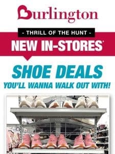 Need new shoes?? We’ve got you covered!