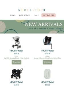 New Arrivals from Babybj?rn， bugaboo， cybex and more! ?