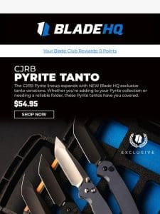 New Exclusive Tanto Pyrites from CJRB!