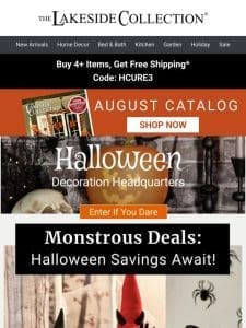 New Halloween Deals Starting at $9.99!