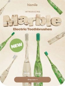 New Marble Toothbrushes?!