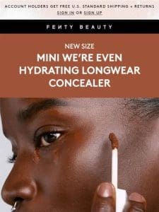 New   Mini We’re Even Concealer