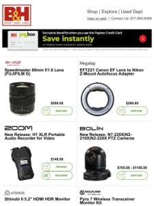 New Releases from Godox， Manfrotto， Nanlite， Teenage Engineering， Zoom & More!