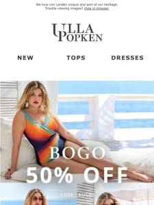 New Swim， 50% Savings