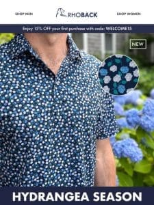 New: The Hydrangea Polo