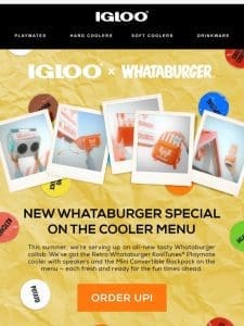 New Whataburger special on the cooler menu…??