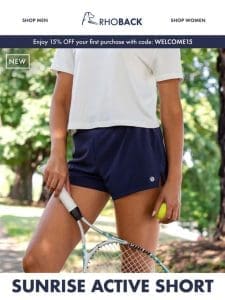 New: Women’s Fleet Navy Active Short