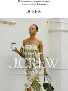 New arrivals: J.Crew street style