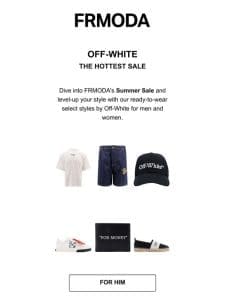 Off-White: +200 items for less