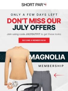 Only a Few Days Left: July Offers End Soon