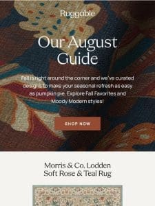 Our August Guide is ready