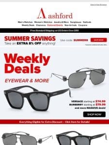 Our Best Eyewear Deals of the Week!