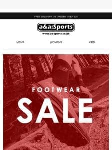 ? Our Biggest Ever Footwear Sale is Now On!