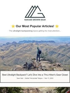 Our Most Popular Articles!