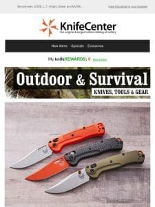 Outdoor/Survival Essentials!