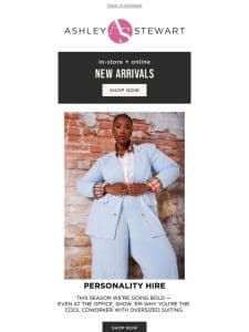 POV: You’re the personality hire (and best dressed)