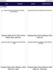 PREMIER LEAGUE RETURNS! Shop 24/25 Home Kit