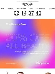 PSA: The Beauty Sale is ON!