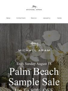 Palm Beach Sample Sale – New Items Added Daily!