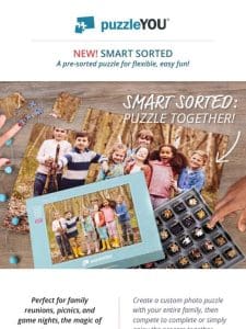 ? Puzzle together with SMART SORTED! ?