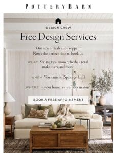 RSVP for your FREE design appt