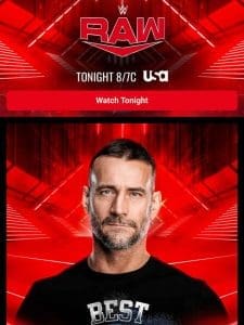 Raw Preview: CM Punk returns tonight!