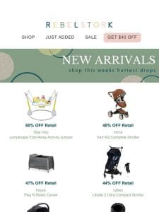 Ready， Set， Shop! Explore Our Newest Arrivals