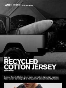 Recycled Cotton Jersey