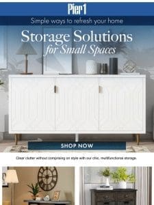 Refresh Your Small Space: Stylish Storage Solutions