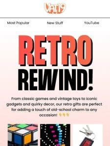 Retro REWIND! Classic games & vintage toys