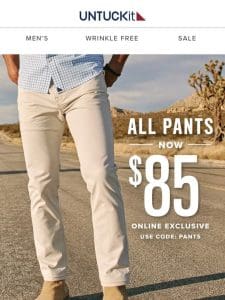 SALE ? $85 Perfect-Fitting Pants