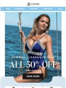 SUMMER CLEARANCE SALE!