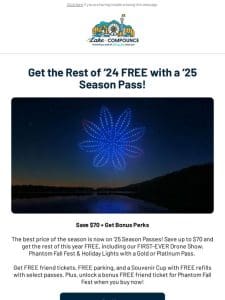 Save $70 on ‘25 Season Passes