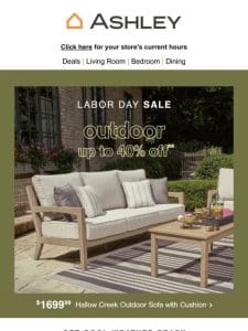 Save Up to 40% – Outdoor Sale Alert!