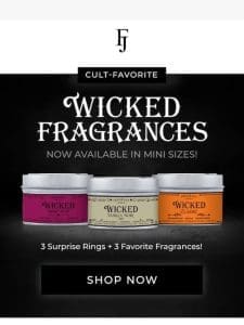 Scent-sationally Wicked ? NEW Mini Candle Set!