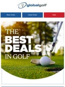 Score Big with the Best Deals in Golf