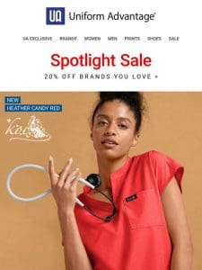 Scrub Lover， save 20% off koi， Med Couture & Dickies