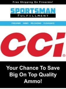 ?Shockingly Low Prices on CCI Ammo – Act Fast!?