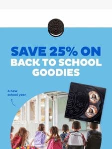 Shop 25% Off For The New School Year  ✏️